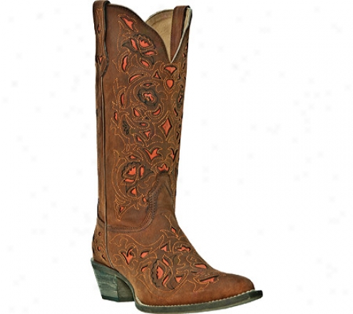 Laredo Mirada 52108 (women's) - Brown/red Leaather