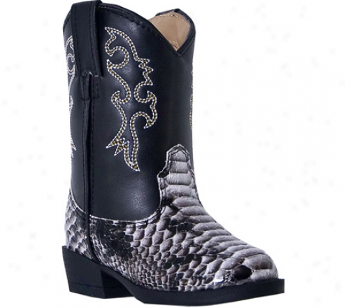 Laredo Snake Print Lc1103 (infants') - Black And White Snake Print