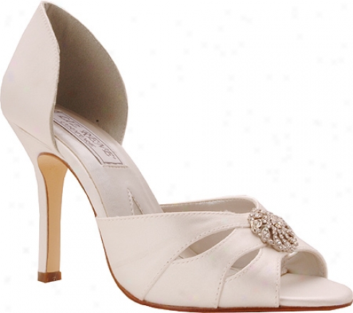 Liz Rene Giselle (women's) - White Silk Satin