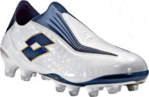 Lotto Zhero Gravity Ulrra Fg (men's) - White/metal Blue