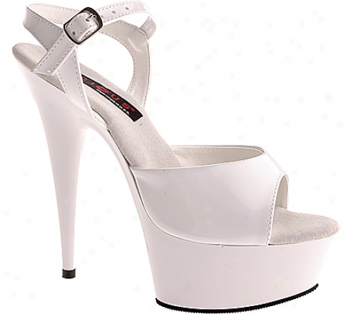 Lucious Covergirl-609 (women's) - White Patent/white