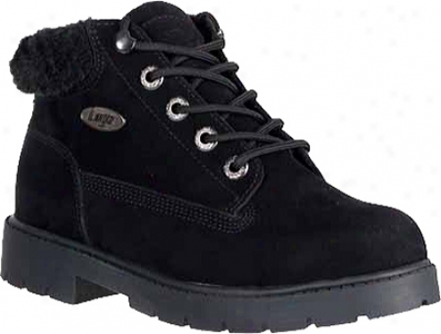 Lugz Drifter Fur (women's) - Black Leather