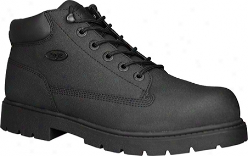 Lugz Drifter Scuff Proof Sr (men's) - Black Scuff Proof Leather