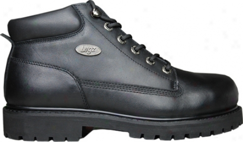 Lugz Drifter Steel Toe (me's) - Black Leather