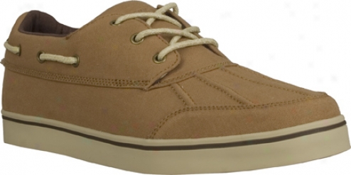 Lugz Marina (men's) - Cashew/cream/chocolate Canvas