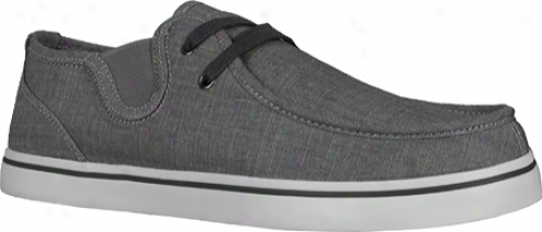 Lugz Sparks Slip Denim (men's) - Charcoal/white Textile