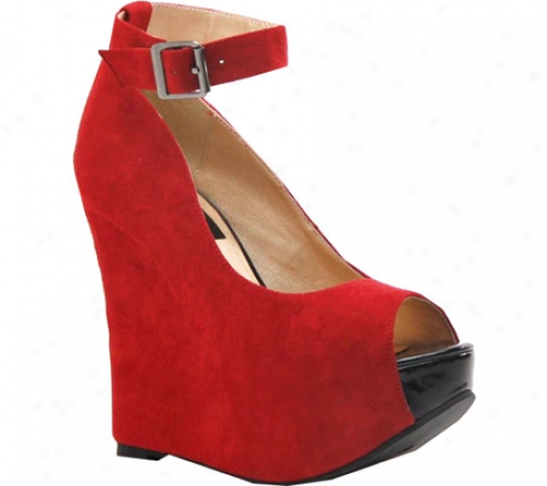 Luichiny Angel Lina (women's) - Red Suede