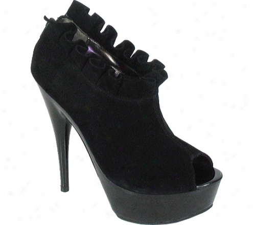 Luichiyn Nick A Bee (women's) - Black Suede