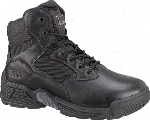 Magnum Stealth Force 6.0 Wp (men's) - Black Full Grain Leather