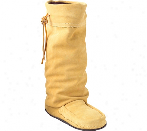 Manitobah Mukluk sTall Hunter Mukluk (men's) - Tan Cowhide Suede/crepe