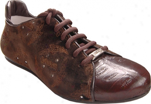 Mauri Houdton Street (women's) - Brown Young Crocodile/velvet Trigator/nappa