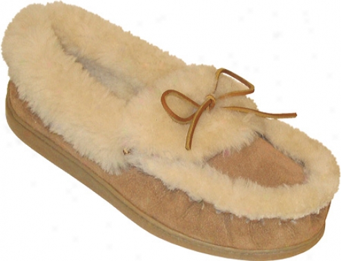 Minnetonka Ultimate Sheepskin Slipper (women's) - Tan