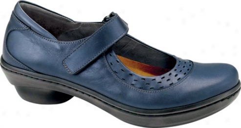 Naot Blue Jay (womens') - Polar Sea Leathet/navy Patent Leather