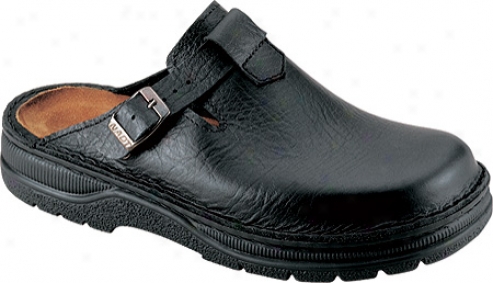 Naot Fiord (men's) - Textured Black Leather