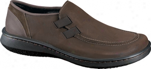 Naot Fossil (men's) - Oiyl Brown Nubuck/truffle Leather/cocoa Suede