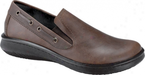 Naot Planet (men's) - Buffalo Leather/walnut Leather