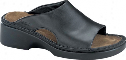 Naot Rome (women's) - Black Matte Leather