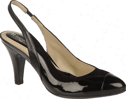 Naturalizer Clby (women's) - Wicked Gleam Patent Pu/suede/leatherr