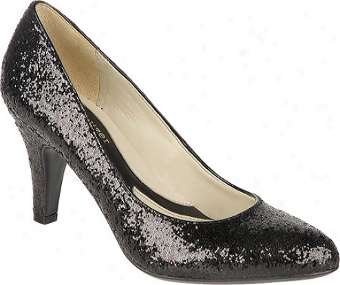 Naturalizer Collide (women's) - Black Glitter Fabric/shiny