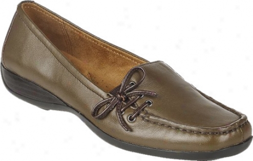 Naturalizer Corrin (women's) - Classic Olive/oxford Brown Basto Leather