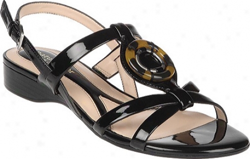 Naturalizer Lanie (women's) - Black Shiny Gleam Patent Pu