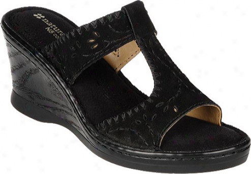 Naturalizer Rosie (women's) - Black Soft Buck