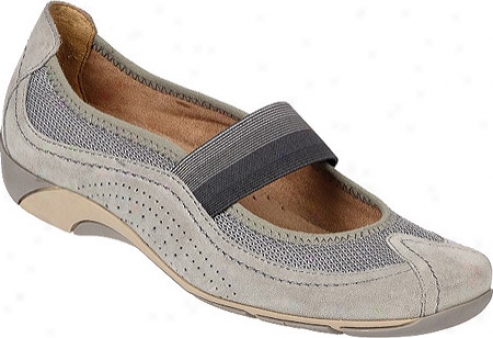 Naturalizer Yates (women's) - Stoney Delight Brushed Velour Suede Leathre/mesh