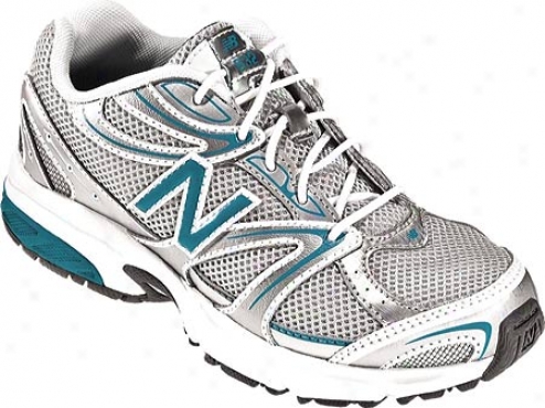 New Balance Kv632 (children's) - Silver/turquoise