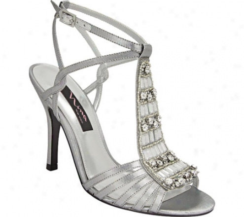 Nina Cortez (women's) - Silver Satin