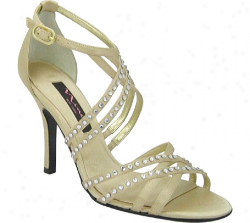 Nina Crysten (women's) - Gold Satin