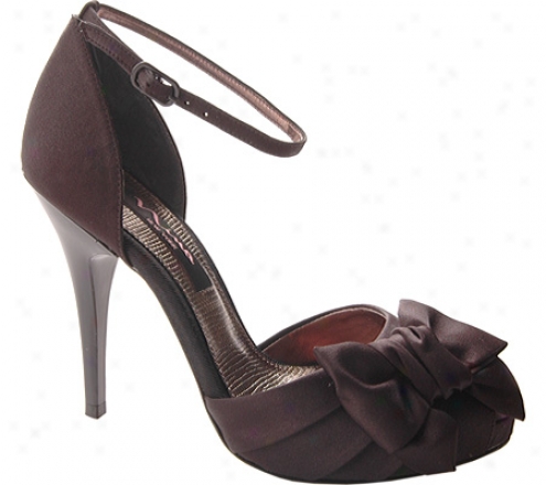 Nina Electra (women's) - Black Luster Satin