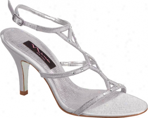 Nina Gusta (women's) - Silver Royal Satin