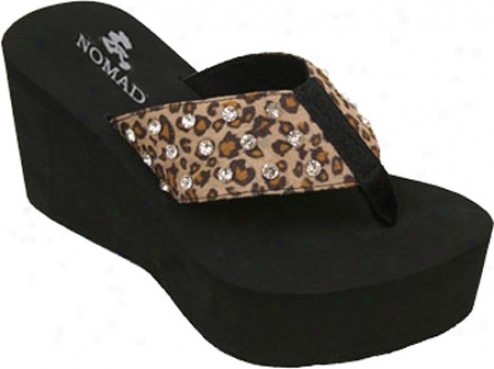 Nomad Samba (women's) - Brown Leopard