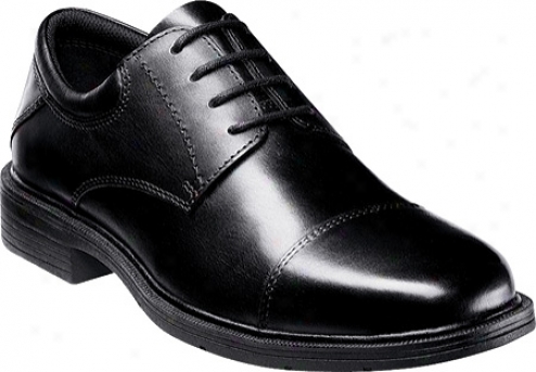 Nunn Bush Jordan (men's) - Black Smooth Leather