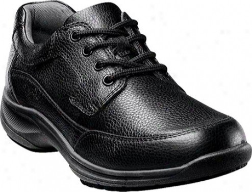 Nunn Bush Stroll (men's) - Black Tumbled Leather