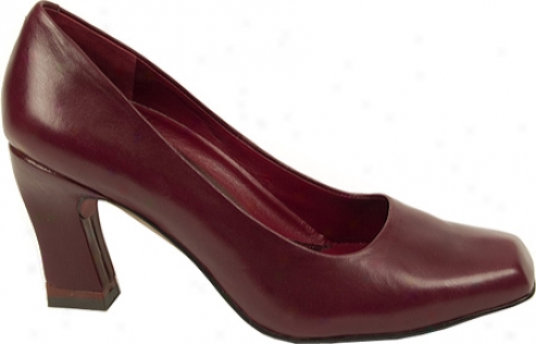 Oh! Shoes Azzura (women's) - Dark Red Soft Nappa