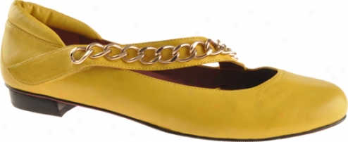 Oh! Shoes Franca (women's) - Mustard Silky Nappa