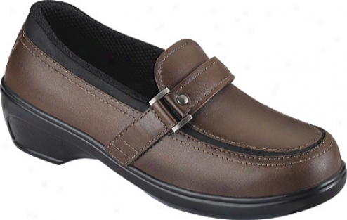 Orthfoeet 814 (women's) - Brown Leather