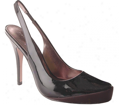 Paris Hilton Edie (women's) - Black Patent/black Satin