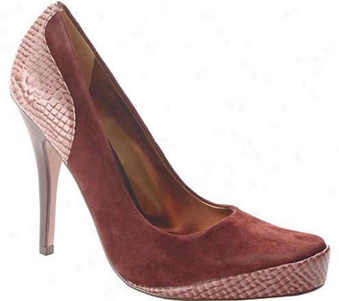 Paris Hilton Layla (women's) - Brown Suede/brown Crocco