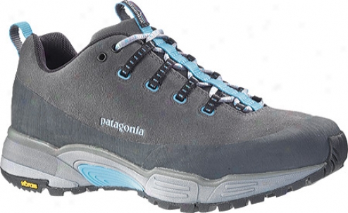 Patagonia Scree Shield (women's) - Narwahl Grey/ultramarine Suede