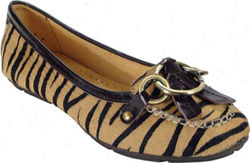 Peace Mocs Mary (women's) - Zebra