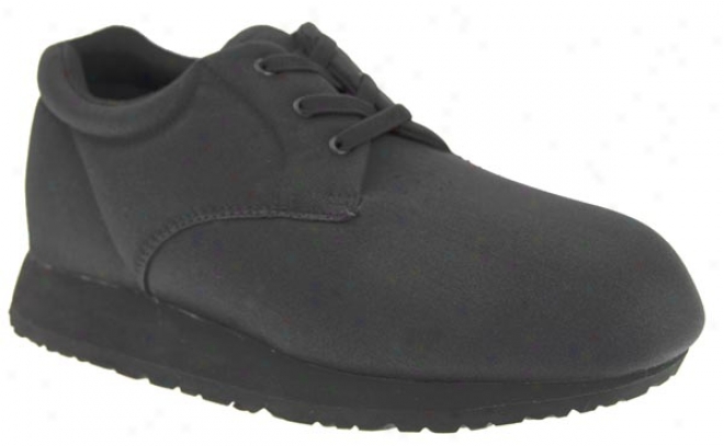 Pedors Oxford Lace Up - Black Pedoprene