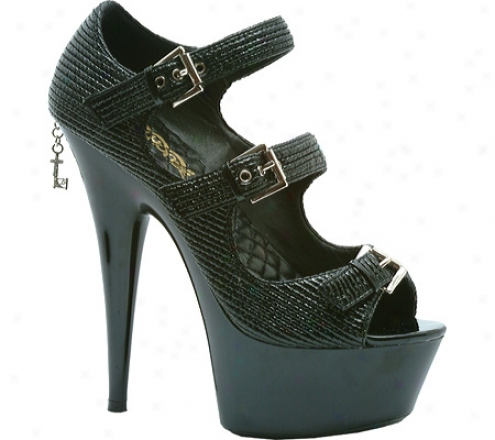 Penthouse Thed Ph609 (women's) - Black Patent