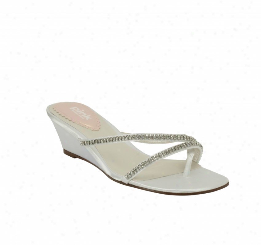 Pink Paradox London Beach (women's) - White Satin