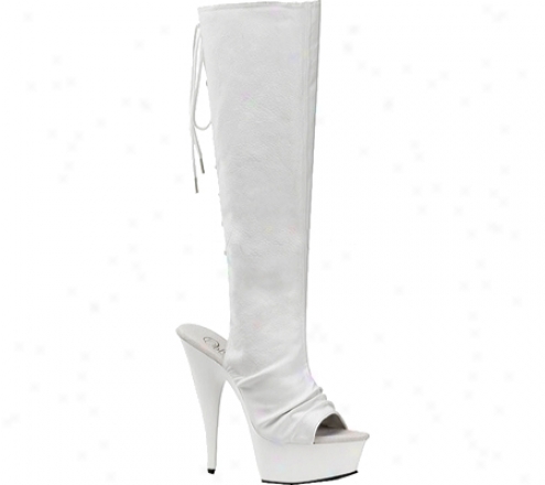 Pleaser Delight 2018 (women's) - White Pu/white