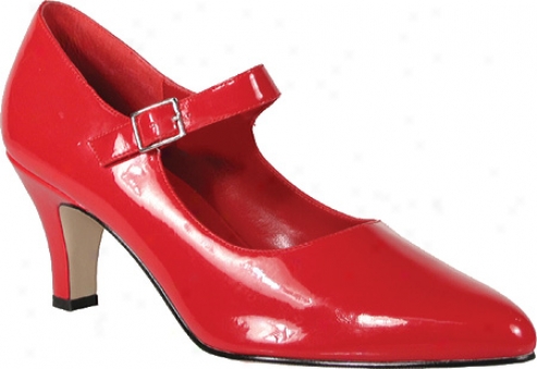 Pleaser Divine 440 (women's) - Red Patent