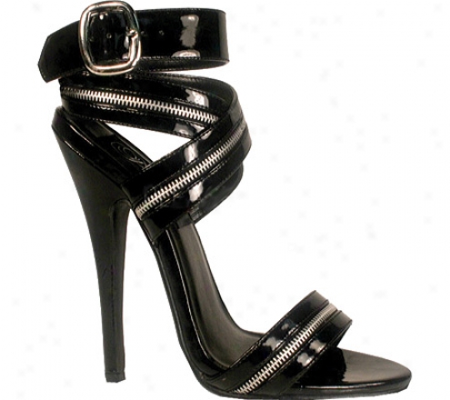 Pleaser Domina 119 (women's) - Black Open