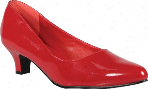 Pleaser Fab 420w (women's) - Red Patent