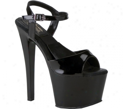 Pleaser Sol 709 (women's) - Black